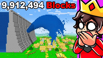 How I Flooded The Entire World in Minecraft