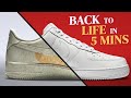 Easy Method To Restore White Sneakers (Bring Sneakers Back To Life)