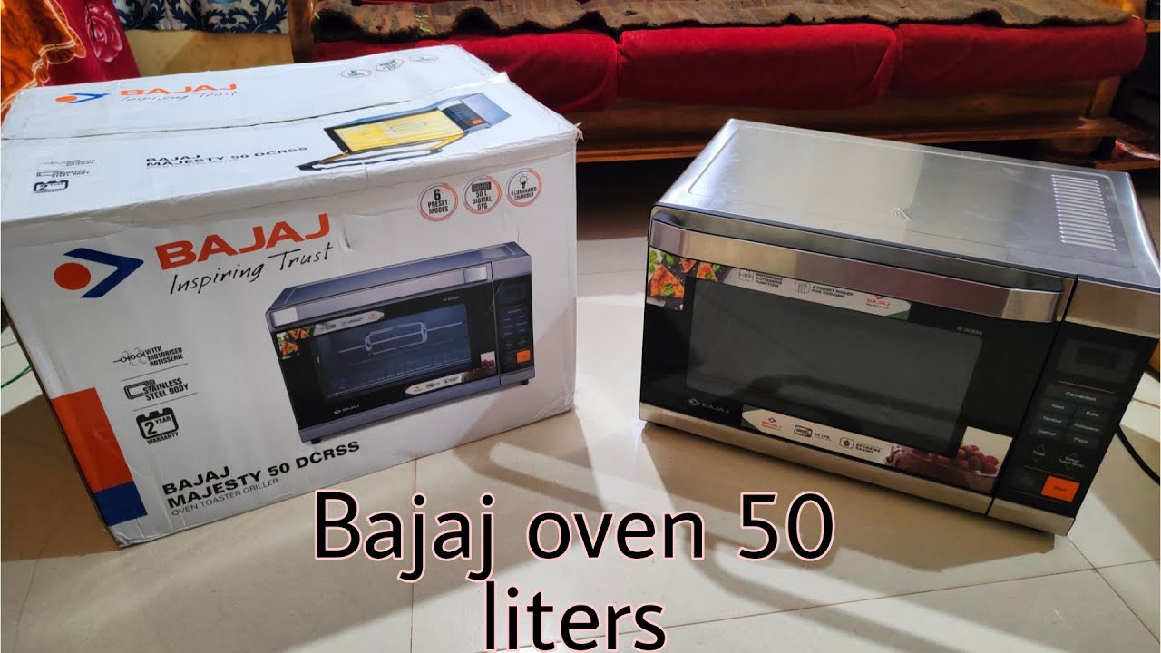 bajaj otg oven review || 50 litre oven