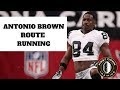 ANTONIO BROWN ROUTE RUNNING  - Oakland Raiders -  NEW 2019