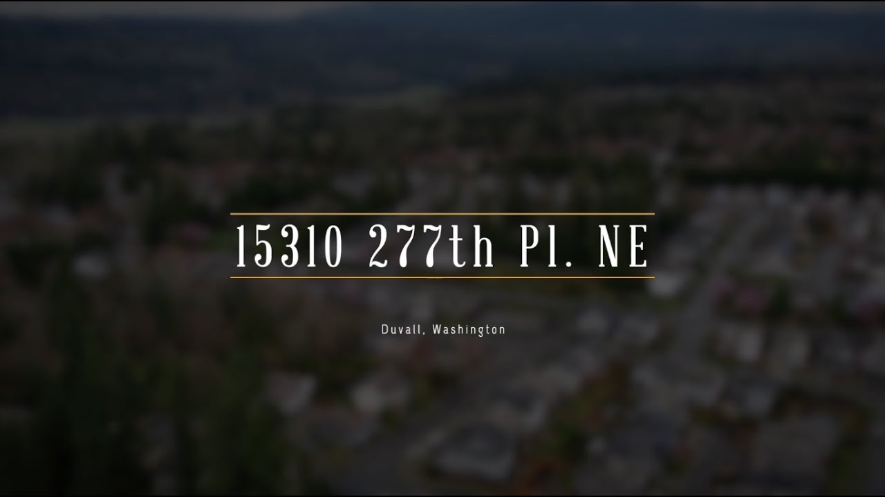 Just Listed in Duvall WA Presented by Gina Madeya