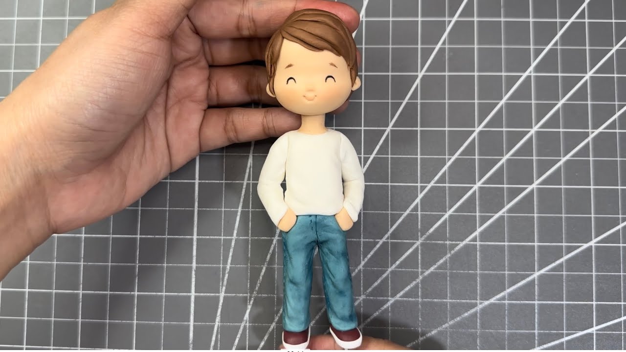 Boy Cake Topper