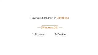How to Use the Export Chart Button in ChartExpo | Export Charts from Excel