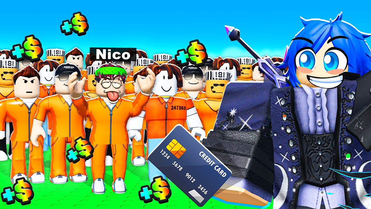 HO COMPRATO UN ESERCITO PER SCAPPARE DI PRIGIONE su ROBLOX!