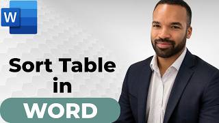How to Sort a Table in Word Online - 2026 Guide