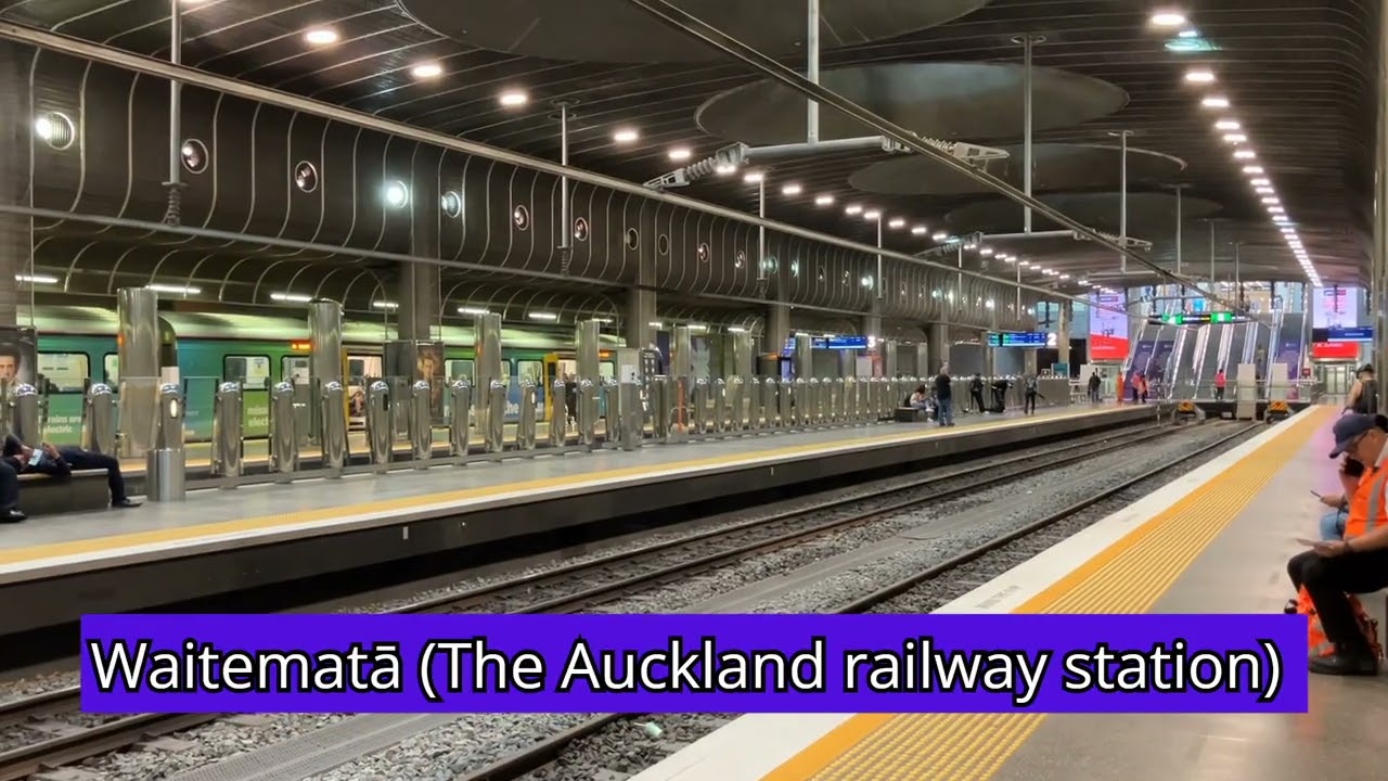 The Auckland railway station (Waitematā Station)