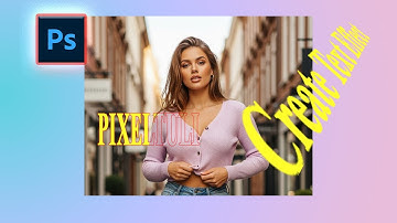 How To Create Overly Text Effect in Photoshop |  beginner friendly Tutorial.