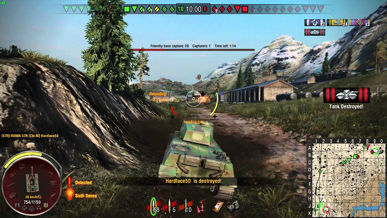 Sashimi Replays with RONIN 47R - Chi-Ri - World of Tanks Console