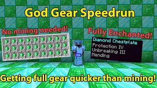 God Gear Speedrun Guide (MAX Enchants Faster than mining!)