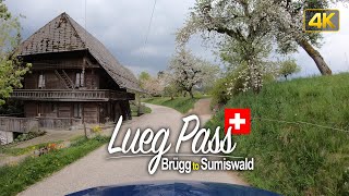 Switzerland 🇨🇭 Scenic Drive from Brügg to Sumiswald