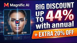 Magnific AI Promo Code 2026 ✅🔥 Magnific Coupon Code & Freepik Discount (Working Exclusive Deal) screenshot 3