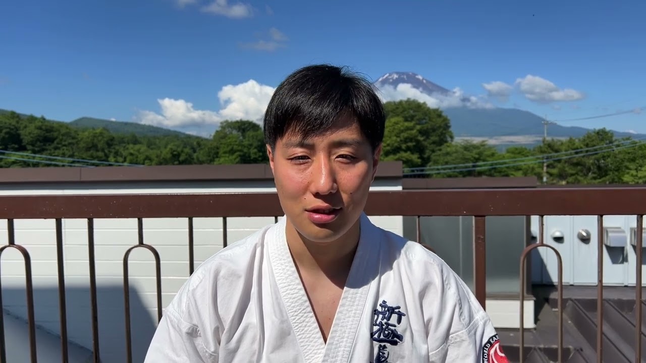 【新極真会】前田勝汰　第13回世界大会日本代表インタビュー　　　SHINKYOKUSHINKAI KARATE