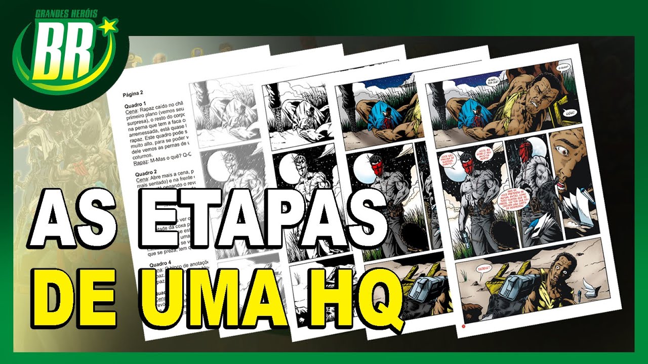 Como fazer uma Histria em Quadrinhos - YouTube