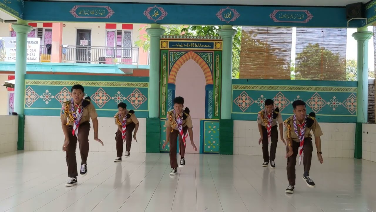 Yel-Yel Jambore Pramuka Madrasah 2023 | Madrasah Aliyah Darul Falah Putra