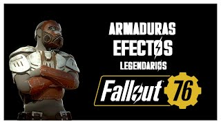 Fallout 76 | Mejores Efectos Legendarios Armaduras ( 2024 )