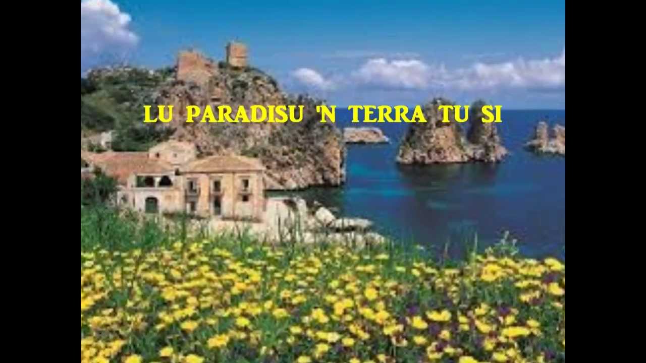 MADRETERRA MATRI TERRA - Inno ufficiale della Regione Siciliana IN LINGUA SICILIANA