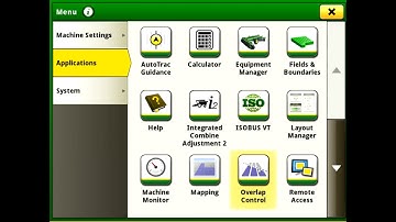 Overlap Control - 4600 Display
