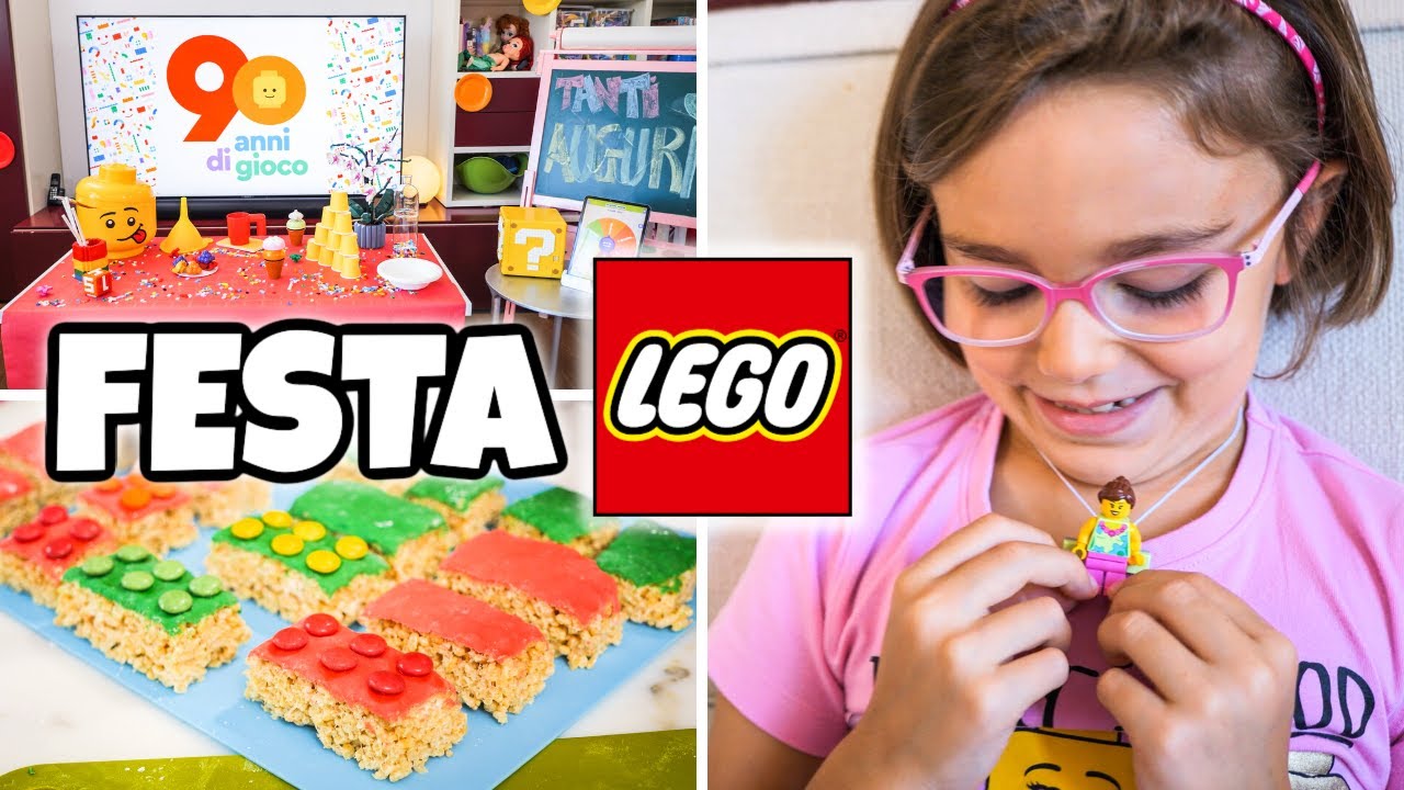 FESTA DI COMPLEANNO LEGO per Festeggiare 90 Anni di Gioco