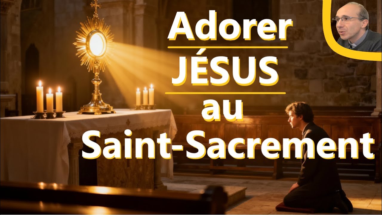 Comment adorer Jésus dans le Saint-Sacrement ? 🙏🙏🙏