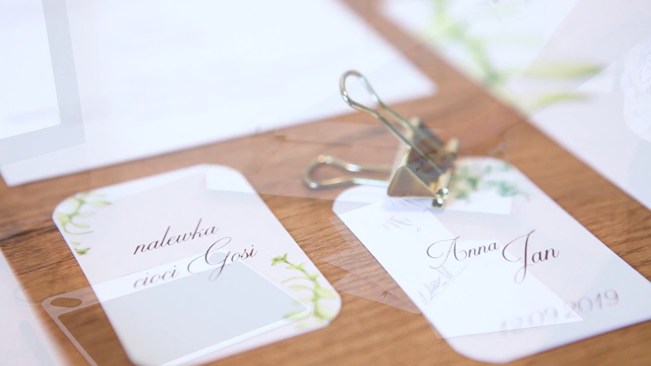 Papeteria ślubna - isu.studio