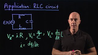 RLC Circuit Differential Equation | Lecture 25 | Differential Equations for Engineers