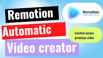 remotion generate video automatically using nodejs