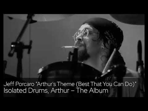 Jeff Porcaro "Arthur's Theme (Best That You Can Do) (Christopher Cross) Isolated Drums