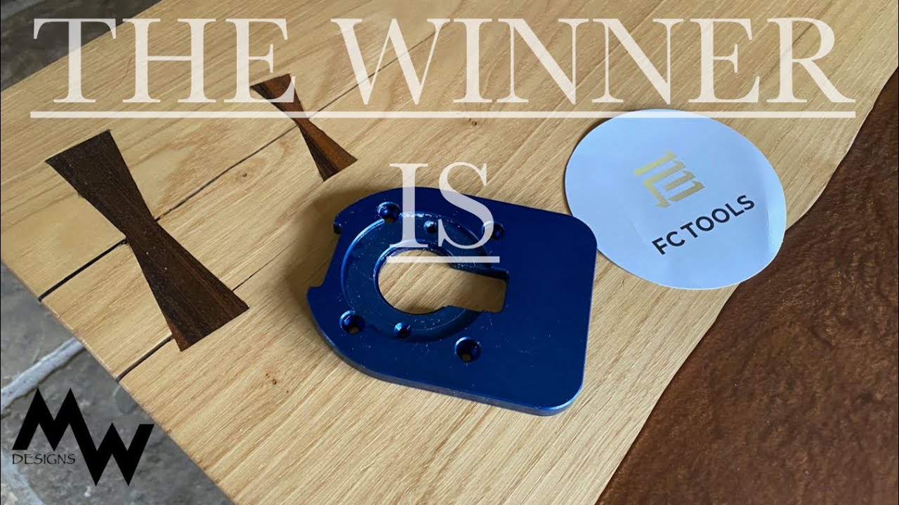 The Winner is FC tools Router plate m4v - YouTube