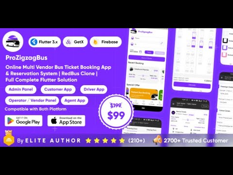Steps to Launch a ProZigzagBus | Multi Vendor Bus Ticket Booking & Reservation System | RedBus Clone