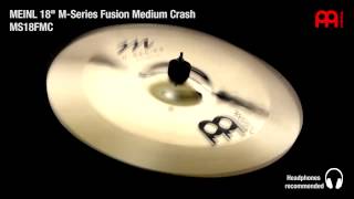 Meinl Ms18Fmc 18 M-Series Fusion Medium Crash Zil
