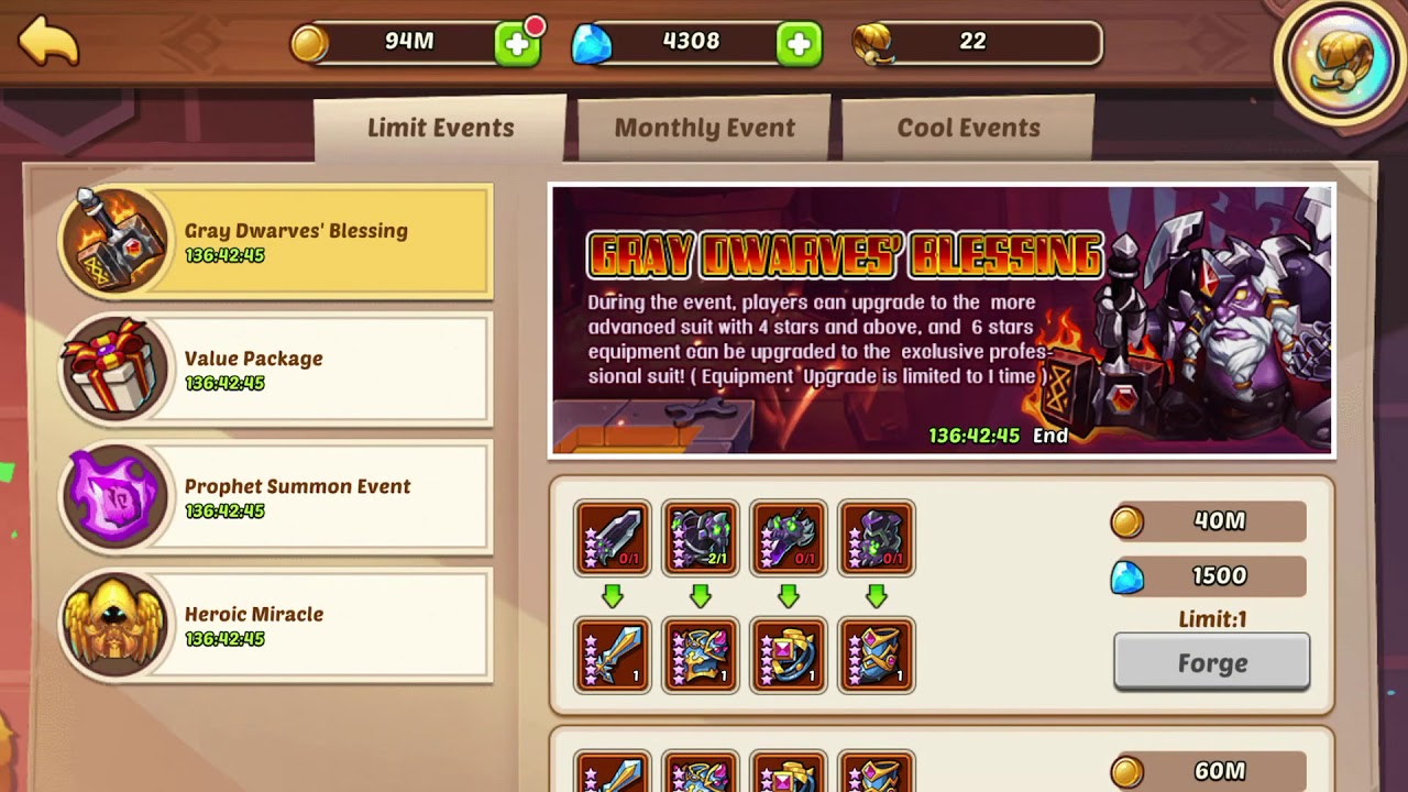 Idle Heroes Ep. 10 Prophet Orbs