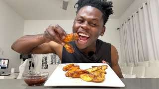 WINGS, POTATO WEDGES - VIRAL DANCING SECRETS AND LOVING IT!