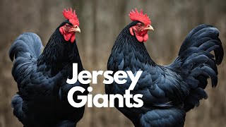 Jersey Giants Chickens #chickenlife #chicken #roosters @Chickenchaos