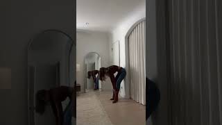 Devin Brugman staying comfy and cute in her L'Academie turtleneck 🤎 #shorts #fashion #turtleneck