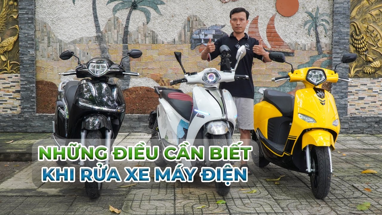 Những Điều Cần Biết Khi Rửa Xe Điện | Ebike Viet Nam