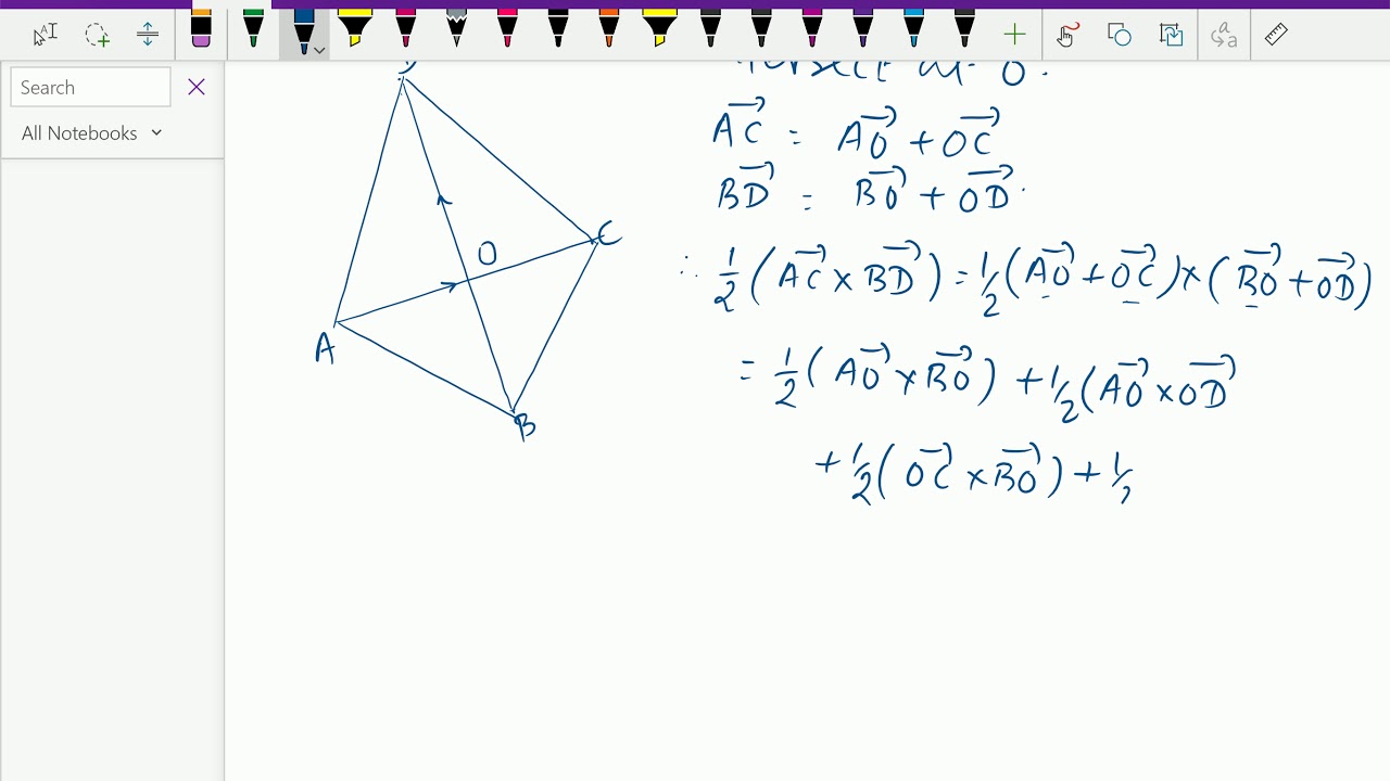 area of quadrilateral formula