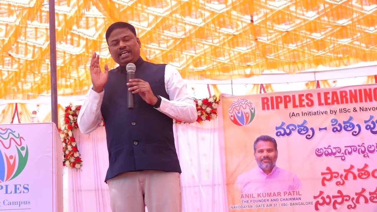 Our Inspirational Person Shri Srinivas Duddela Garu, DIG (Prisons), Telanaga Message.