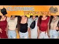 CLOTHING TRYON HAUL 2021 !! // Yanna G