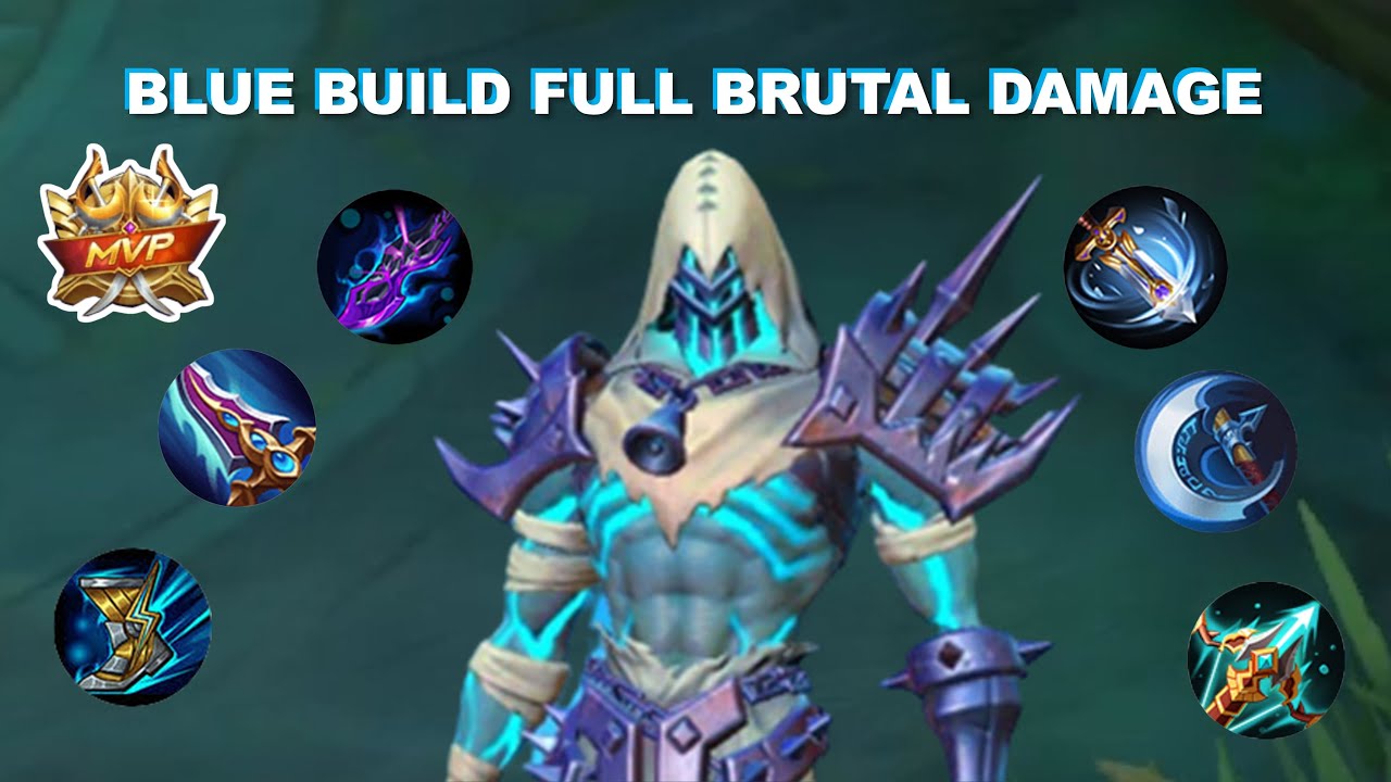 ARGUS NEW META BLUE BUILD EMBLEM BRUTAL FULL DAMAGE VS ENEMY 😎