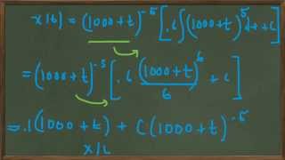 3.2 Compartmental Analysis - mixing problems