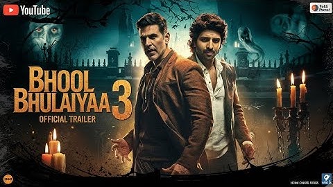 Bhool Bhulaiyaa 3 (Official Trailer): Kartik Aaryan,Vidya B,Madhuri D,Triptii | Akshay K | Bhushan K