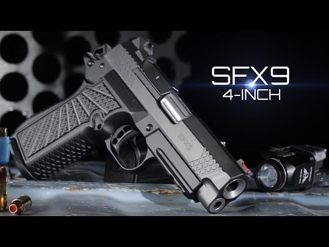 The SFX9 4-inch HC Solid Frame X-TAC 15-Round 9mm by Wilson Combat