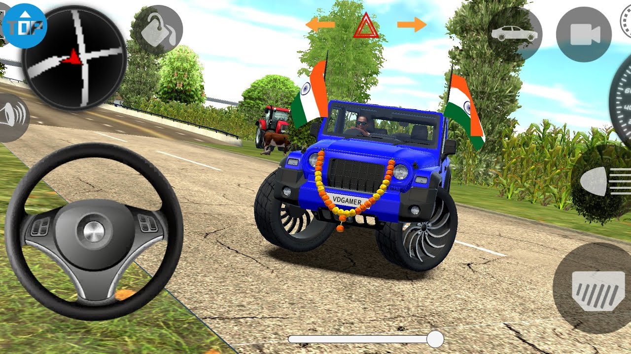 Modified Mahindra Thar😈Games:Indian Yellow Thar (Gadi Wala Games) Car Game Android Game #2026part 5