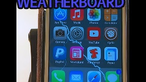 iOS 7 Jailbreak Tweak 2014: WeatherBoard Adds Animated Weather