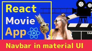 🟢 How to create Navbar in Material UI #4 React Movie App ✅