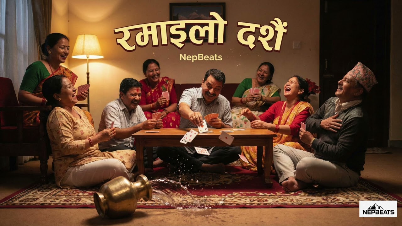 Ramailo Dashain   रमाइलो दशैं | Family Fun & Cards | NepBeats