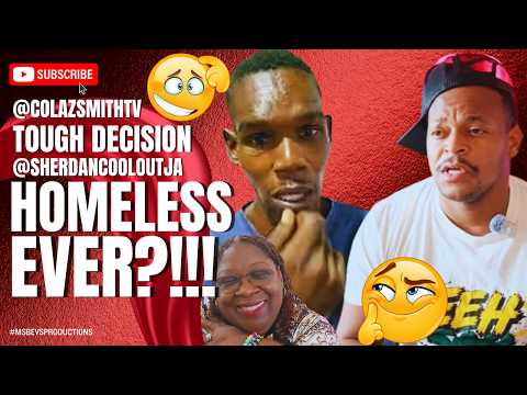 @Colazsmithtv: Perfect Approach. Let God Lead Your Decision. @Sherdancooloutja:You Ever Homeless?