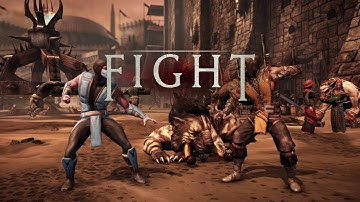 MKXL Unbreakable Sub-Zero VS Ninjutsu Scorpion FT5