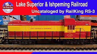 Lake Superior & Ishpeming Railroad • Uncataloged RailKing RS 3 Diesel