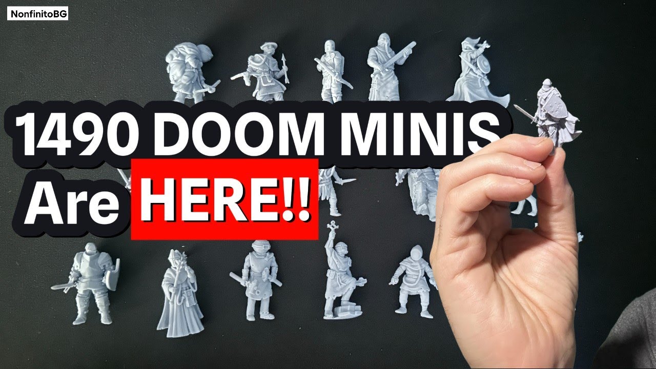 Let's Check Out The 1490 DOOM Minis